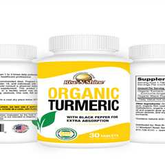 Turmeric Capsules w/ Black Pepper - Best Selling Organic Turmeric Supplement