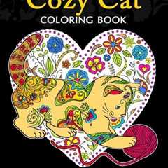 Adults Coloring Book: Cozy Cat Coloring Book