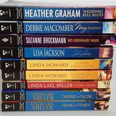 Lot of 9 Silhouette Harlequin Romance Best Selling Author Collection Paperbacks