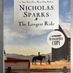 SIGNED - FIRST EDITION - The Longest Ride by NICHOLAS SPARKS (2012, Hardcover)