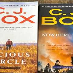 2 Joe Pickett Novels - C.J. Box Paperbacks Nowhere To Run & Vicious Circle Good