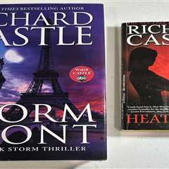 Lot Of 2 Richard Castle Best Selling Mystery Novels. Please Read Description