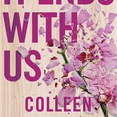 It Ends with Us: A Novel By Colleen Hoover,  Free Shipping , Best selling