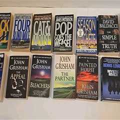 New York Times 17 Mystery Book Lot w/Best Selling author David Balducci & more