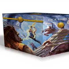 The Heroes of Olympus Hardcover Boxed Set of 5 Riordan, Rick