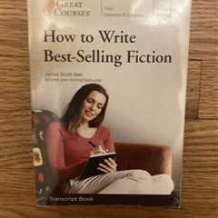 Great Courses How to Write Best-Selling Fiction Book NEW!