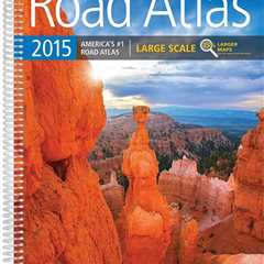 Rand Mcnally USA Road Atlas 2025 BEST Sell Scale Travel Maps United States NEW