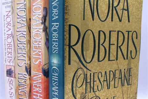 Nora Roberts Chesapeake Bay Saga Complete Set of 4 Books Sea Swept Rising Tides