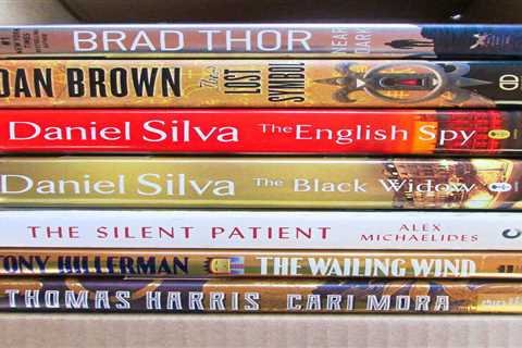 Mystery Thriller Crime Suspense Fiction Book Lot, Best Selling Authors, Silva Th