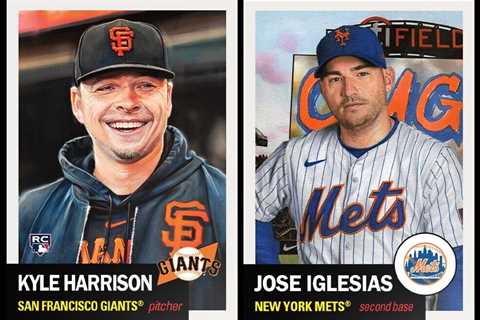 2024 Topps MLB® Living Set® # 777 & 778 JOSE IGLESIAS - KYLE HARRISON Pre-Sell