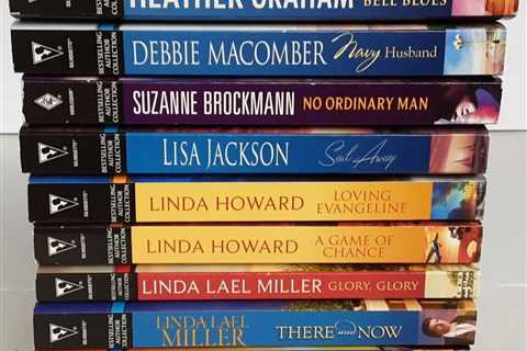 Lot of 9 Silhouette Harlequin Romance Best Selling Author Collection Paperbacks