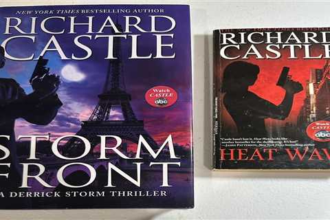 Lot Of 2 Richard Castle Best Selling Mystery Novels. Please Read Description