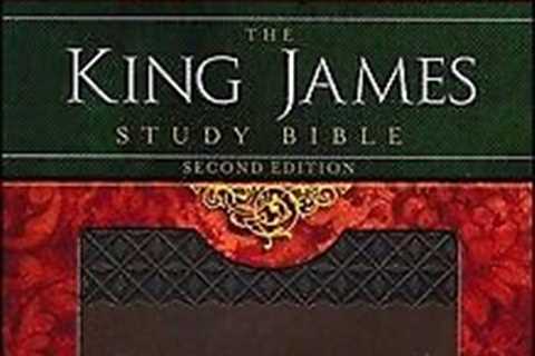 King James Study Bible, Second Edition, Leathersoft, Earth Brown---indexed