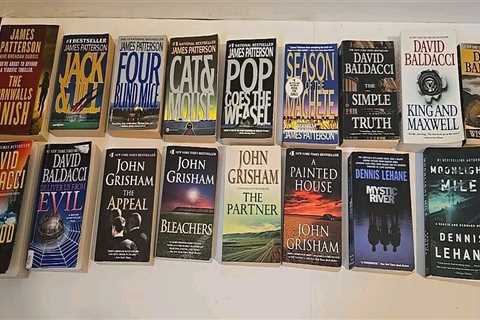 New York Times 17 Mystery Book Lot w/Best Selling author David Balducci & more