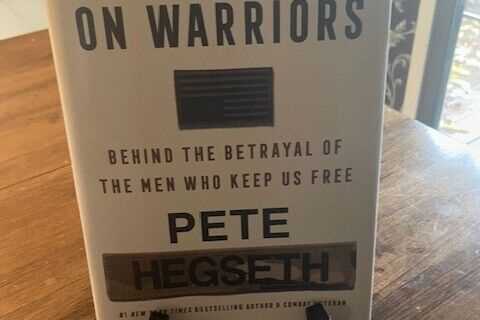 PETE HEGSETH BEST SELLING HARDCOVER BOOK *THE WAR ON WARRIORS*  Brand New