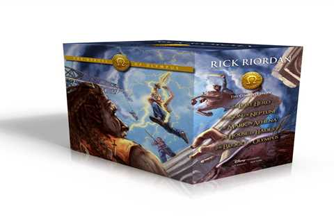 The Heroes of Olympus Hardcover Boxed Set of 5 Riordan, Rick