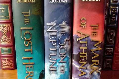 The Heroes of Olympus Riordan 3 Book Hardcover Set First Editions and Printings!