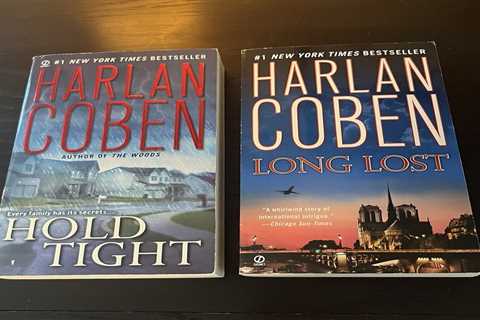 Lot of 2 Harlan Coben Books: Hold  Tight  /Long Shot  Mass Market VG