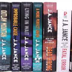 J.A. Jance J.P. Beaumont Series Paperback 10 Book Lot Mystery Free Shipping