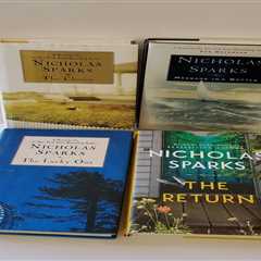 Nicholas Sparks HB'S Lot Of 4. The Choice, The Return, Lucky, Message In Bottle