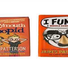 Pottymouth & Stoopid I Funny Lot of 2 HC Books by James Patterson YA New