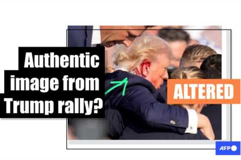 Fake photo of Trump assassination supports baseless ‘staged’ claims
