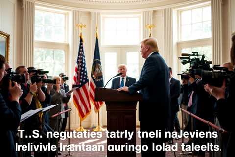 Trump Announces US Negotiators Head to Pakistan Monday to Revive Iran War-Ending Talks